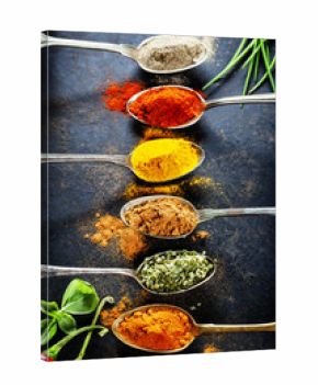 Herbs and spices selection