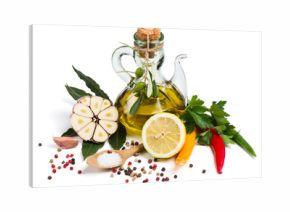 Set of spice for food cooking