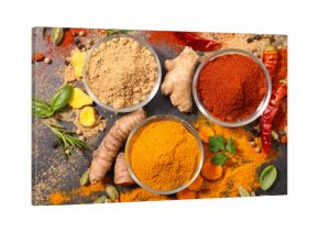 assorted herb and spice