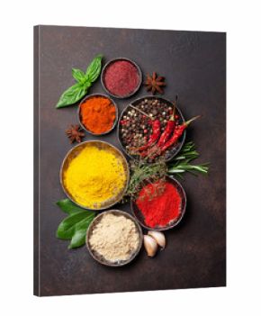 Various spices and herbs