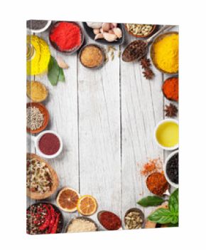Various spices and herbs