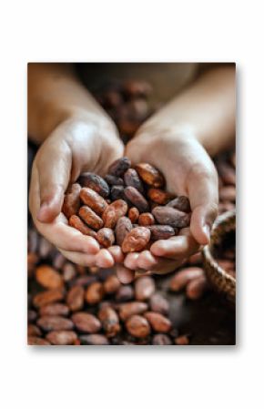 Aromatyczne ziarna kakaowe