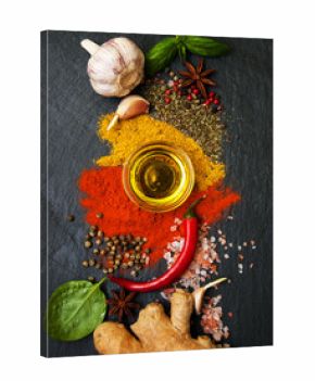 Different kind of spices