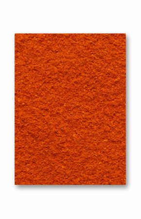Chili paprika powder ground full frame smooth surface