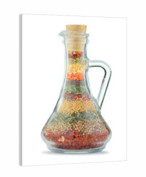 Bottle with spices