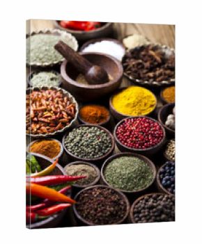 Colorful spices 