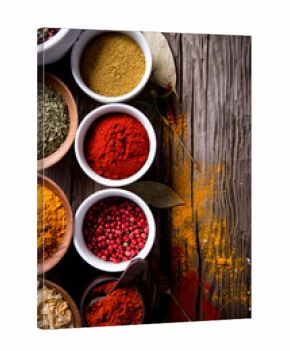 Assorted spices