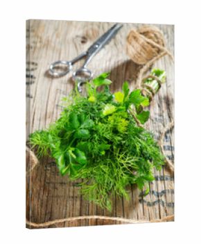 Parsley and dill
