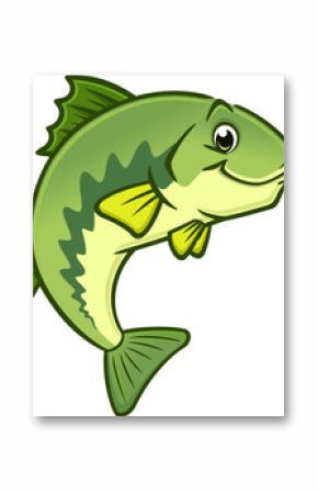 Cartoon Largemouth Bass