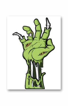 cartoon zombie hand, zombie hand illustration, hand with bones illustration, zombie hand wallpaper, green hand 