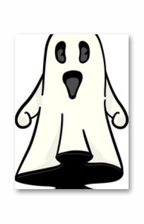 Spooky Ghost Cartoon Character Decoration