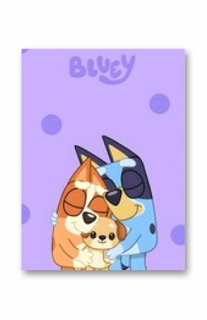 Bluey Birthday Background