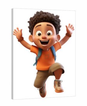 PNG Jumping cartoon face toy.