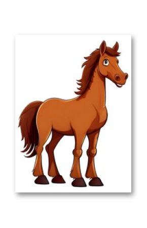 horse cartoon 