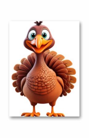 PNG Happy cartoon turkey illustration