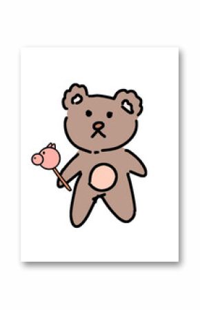 teddy bear cartoon