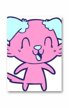 laughing cartoon dog