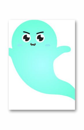 cute ghost cartoon , halloween