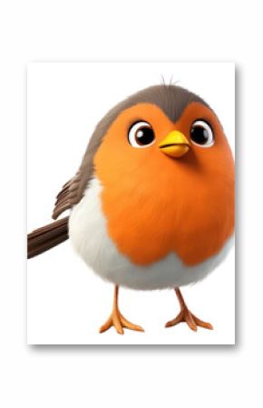 PNG Robin bird cartoon animal.