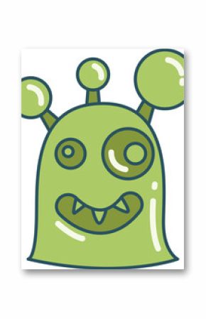 Alien Monster Character Illustration