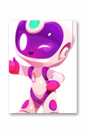 Cute Robot Wink