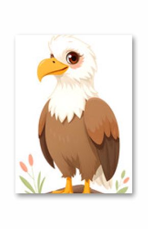 bald eagle cartoon mobile wallpaper