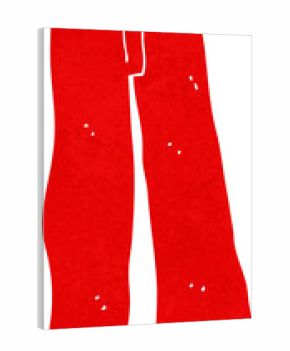 cartoon red pants