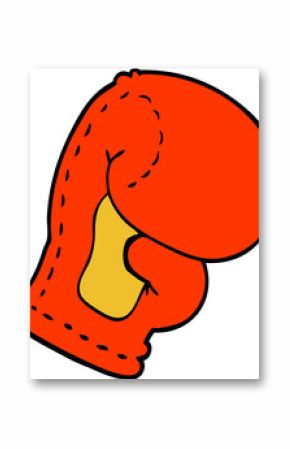 cartoon doodle boxing glove