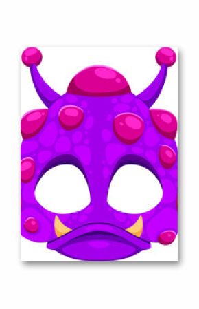 Photo booth alien monster cartoon face mask