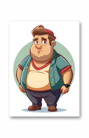 cartoon cowboy with hat