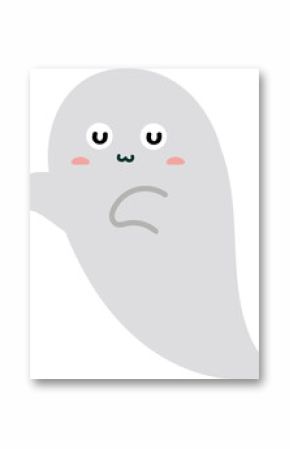 cute ghost cartoon , halloween