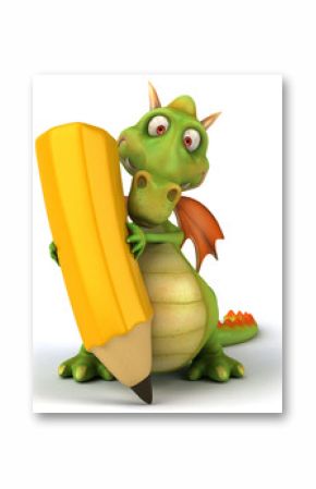 Dragon et crayon