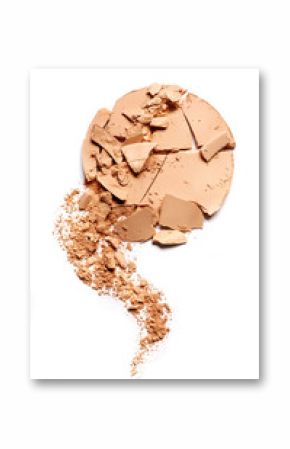 Crushed EyeShadow on white for magazine