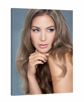 Woman With Beautiful Hair