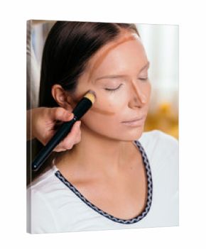 Blending face contours