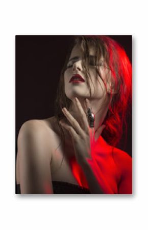 provocative beauty girl