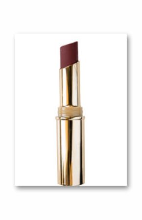 Burgundy lipstick isolated