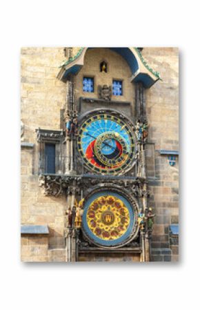 Prague Astronomical Clock on Old Town Hall Tower