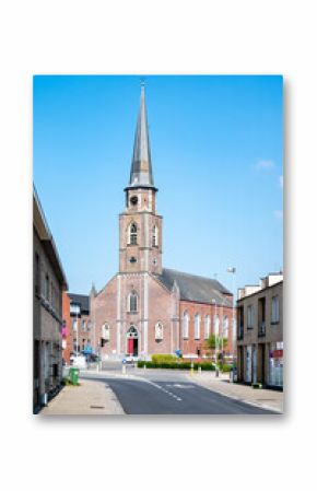 Catholic chapel of the holy heart in Burst, part of Erpe Mere, East Flemish Region, Belgium