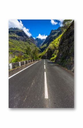 Route de Cilaos, île de la Réunion 