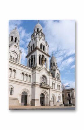 Historic church with neoclassical architecture in Argentina