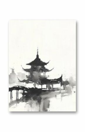 Buildings building architecture pagoda.