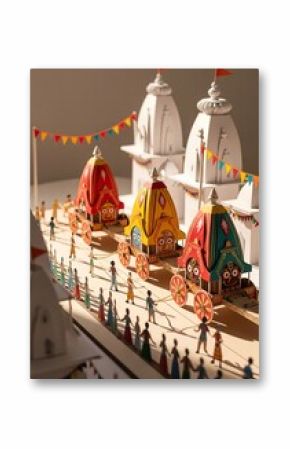 Rath Yatra Chariot Festival Scene