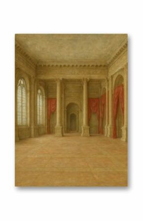 Elegant classical architecture interior