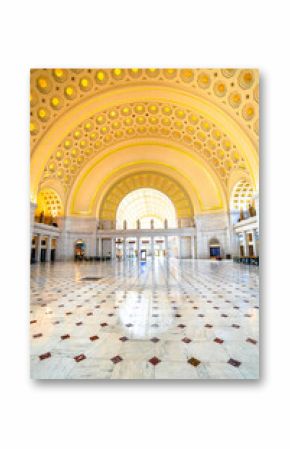 Washington Union train station grand entrance hall view