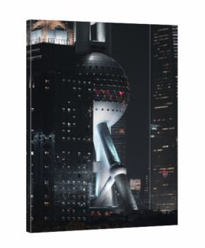 futuristic skyscraper view