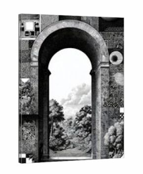 Surreal archway landscape mobile wallpaper