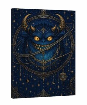 Mystical creature with ornate details.
