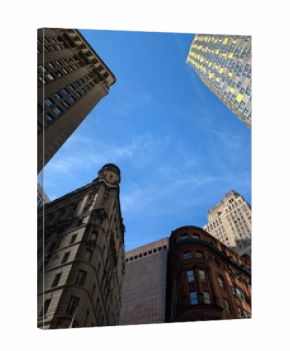 Overview of Downtown Manhattan, Financial District in New York, NY - October 2025