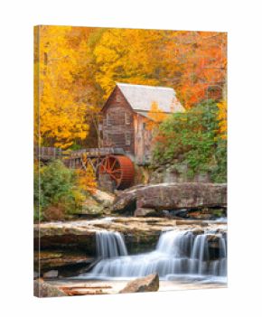 Babcock State Park, West Virginia, USA at Glade Creek Grist Mill 756